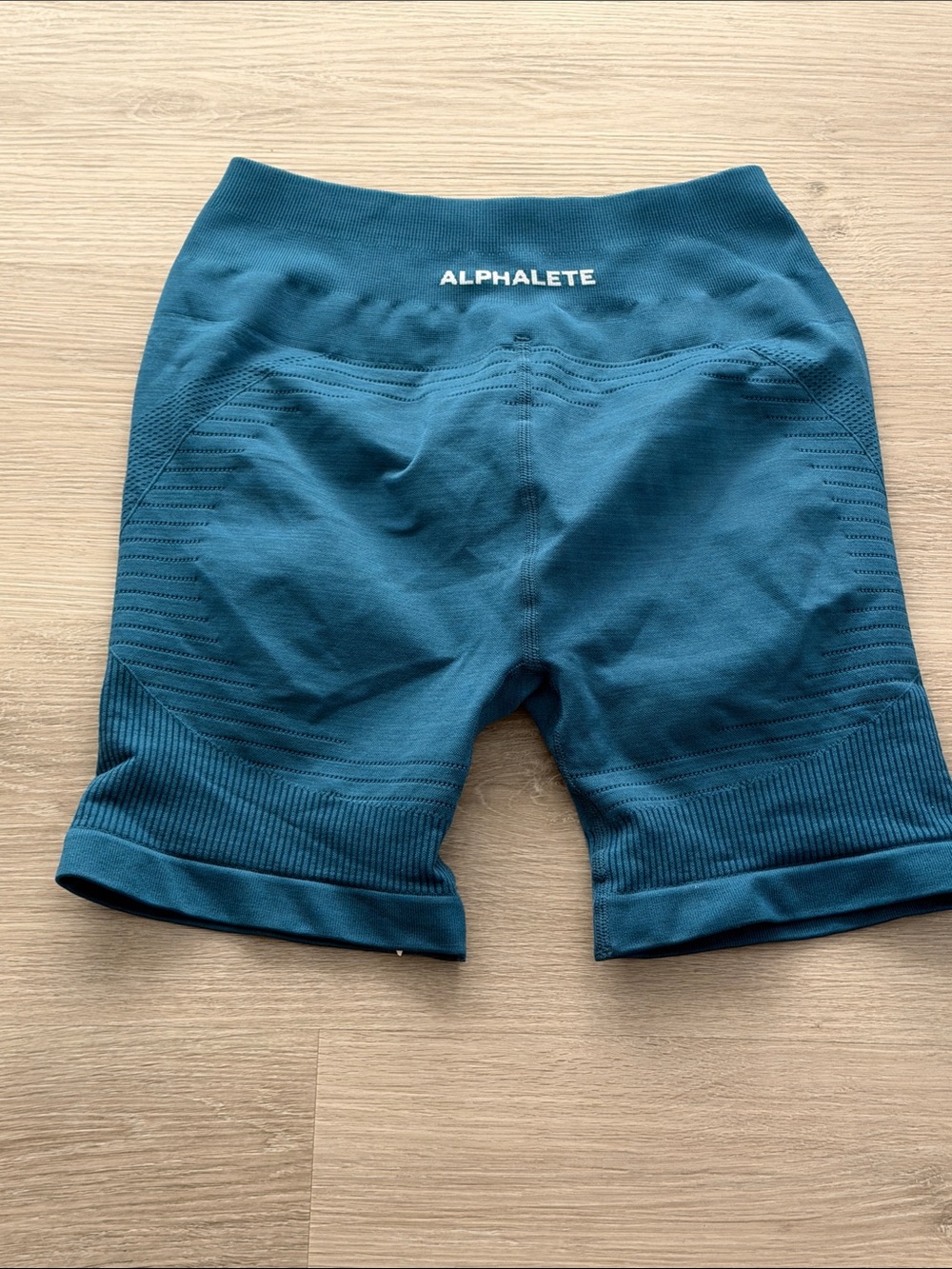 Alphalete women’s Teal Gym Shorts